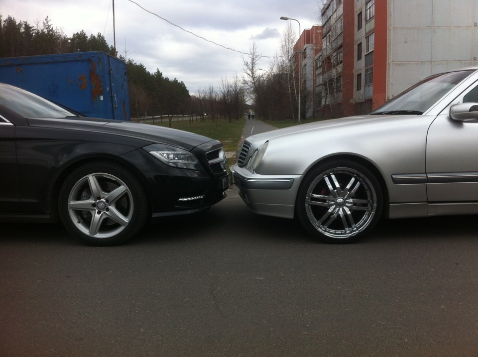 Установка флагштока + нескоько новых фото — Mercedes-Benz E-Class (W210 ...