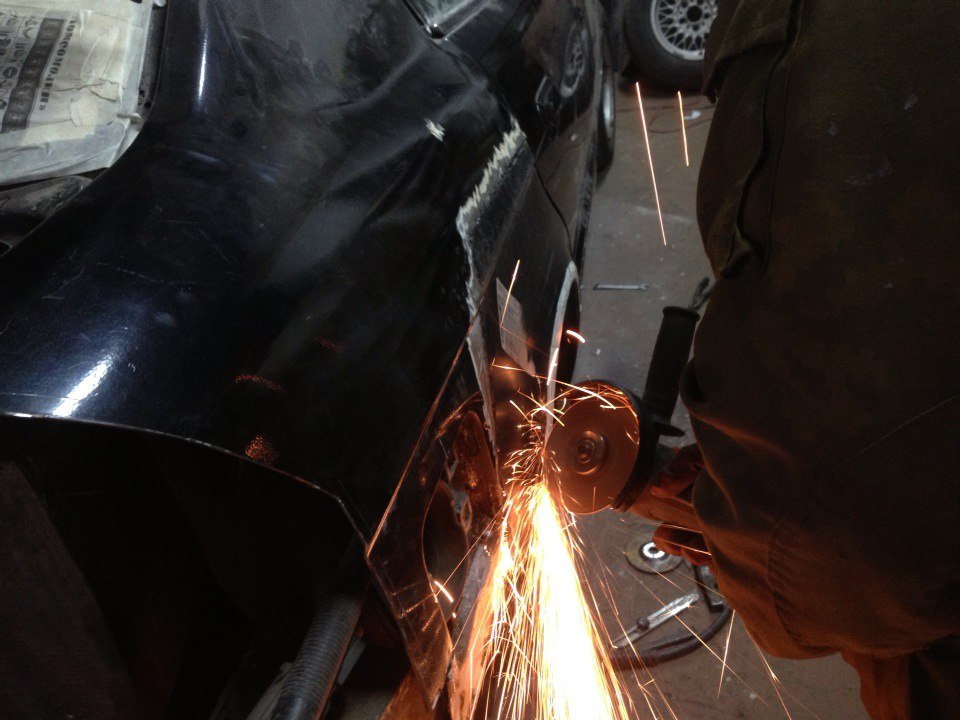 Расширение задних арок BMW E34 — Сообщество «Фан-клуб BMW E34 и E36» на ...