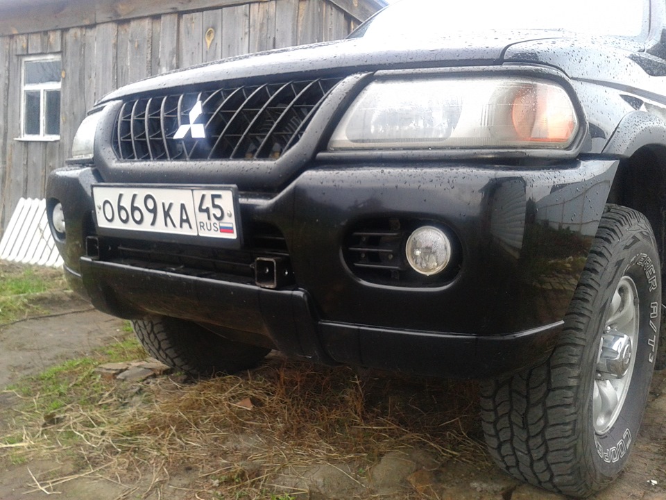 2. Крепление лебедки и опоры под хай-джек в переднем бампере ...