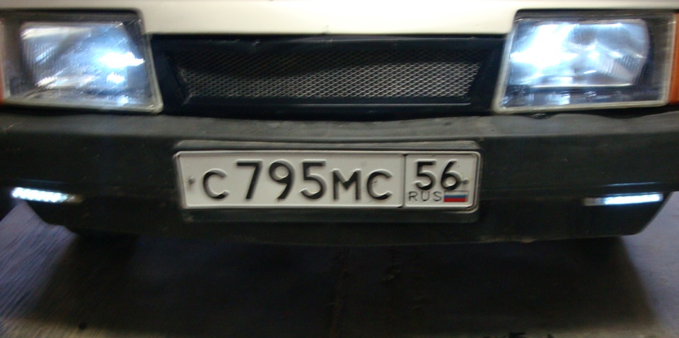 Светодиоды в габаритах — Lada 21099, 1,4 л, 1990 года | электроника ...