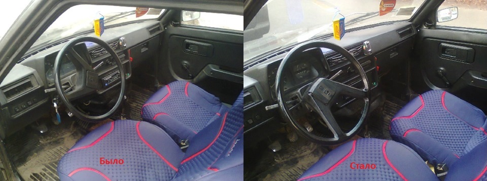 Натёр торпеду и карты дверей силиконом — ЗАЗ 1102, 1,1 л., 1994 года ...