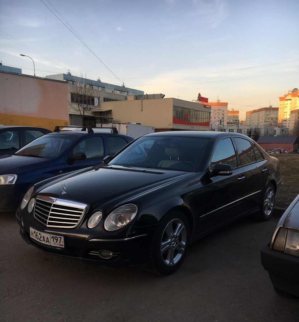 подушка двигателя и ступичный подшипник — Mercedes-Benz E-class (W211), 2,2  л, 2006 года | визит на сервис | DRIVE2