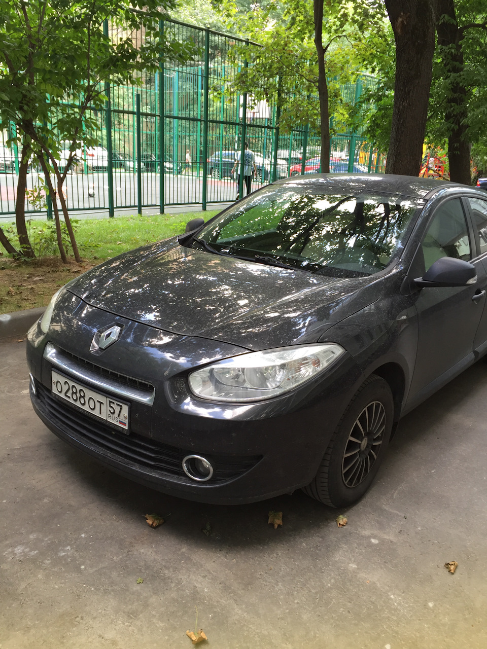 Установка ПТФ Флюенс — Renault Fluence, 1,6 л, 2011 года | стайлинг ...