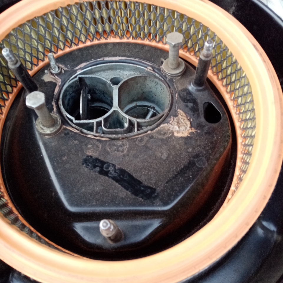 Старый фильтр. Пропускал падлюка пыль. ☝️😡 — Москвич Святогор