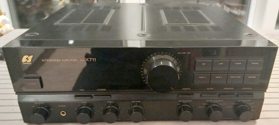 SANSUI 1988-91 (X-Balanced 3rd gen.) Alpha Extra и L-Extra: AU