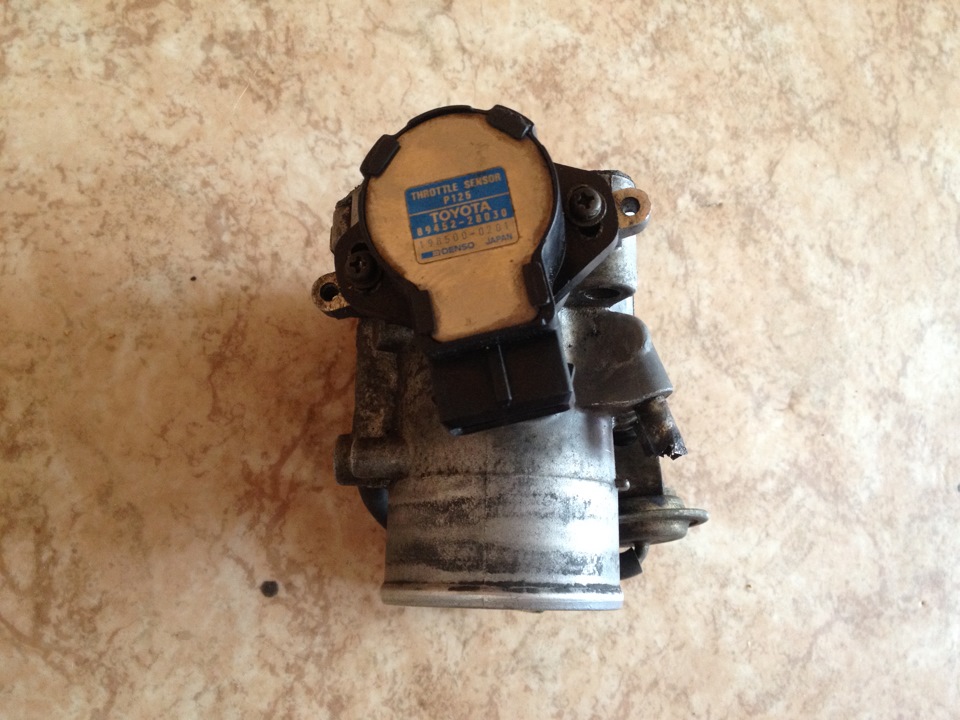 Настройка дроссельной заслонки — Toyota Hilux Surf (2G), 2 л, 1991 года ...