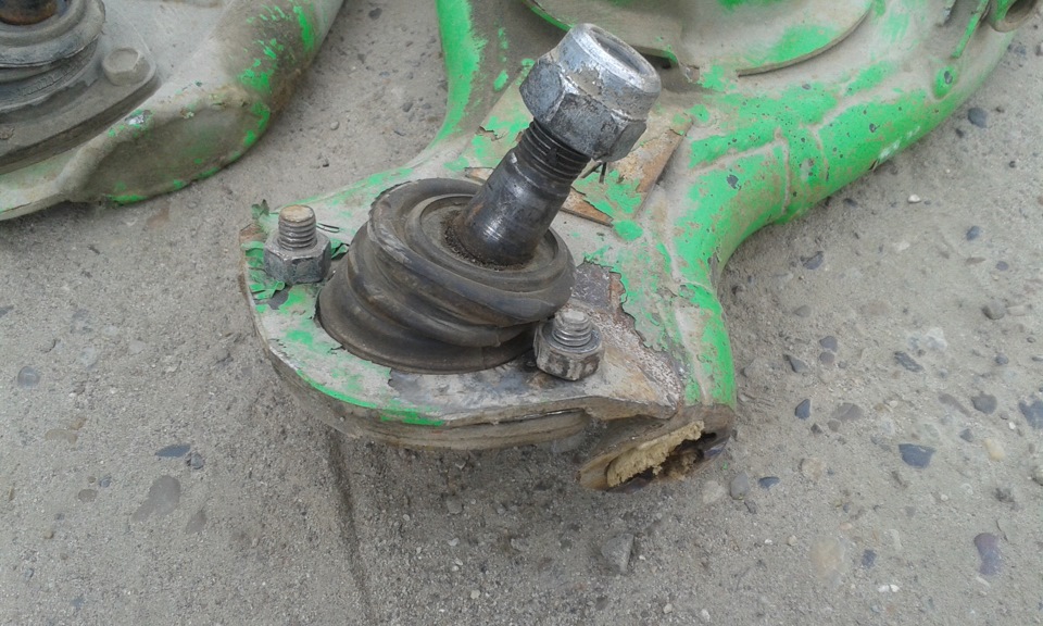 Усиление зеленых рычагов "ТУРБОТЕМА" — Lada 21061, 1,6 л, 1994 года ...