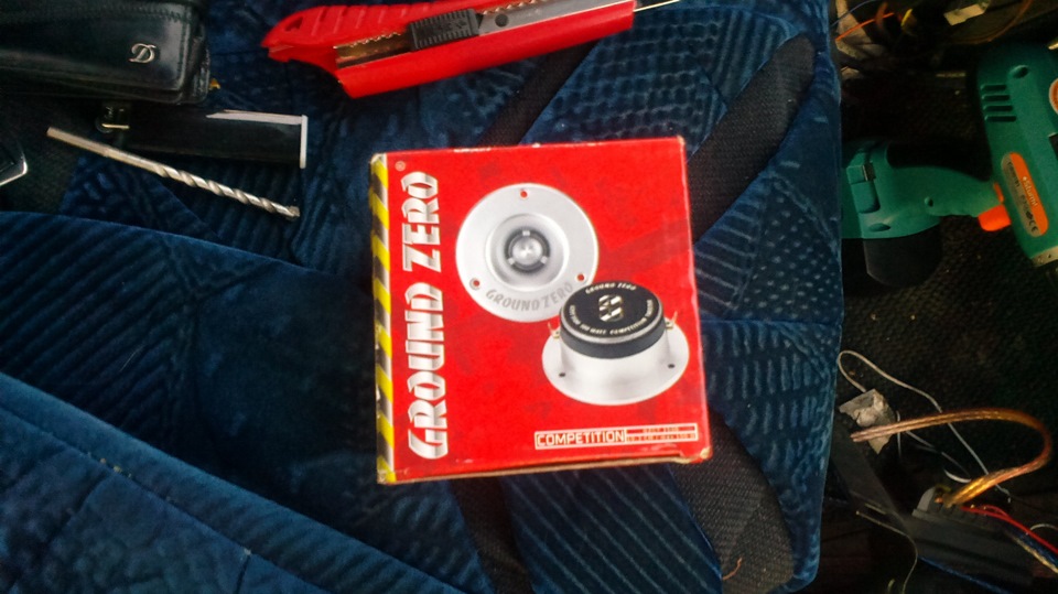 установка рупоров Ground Zero — Lada 2114, 1,6 л, 2007 года | автозвук ...