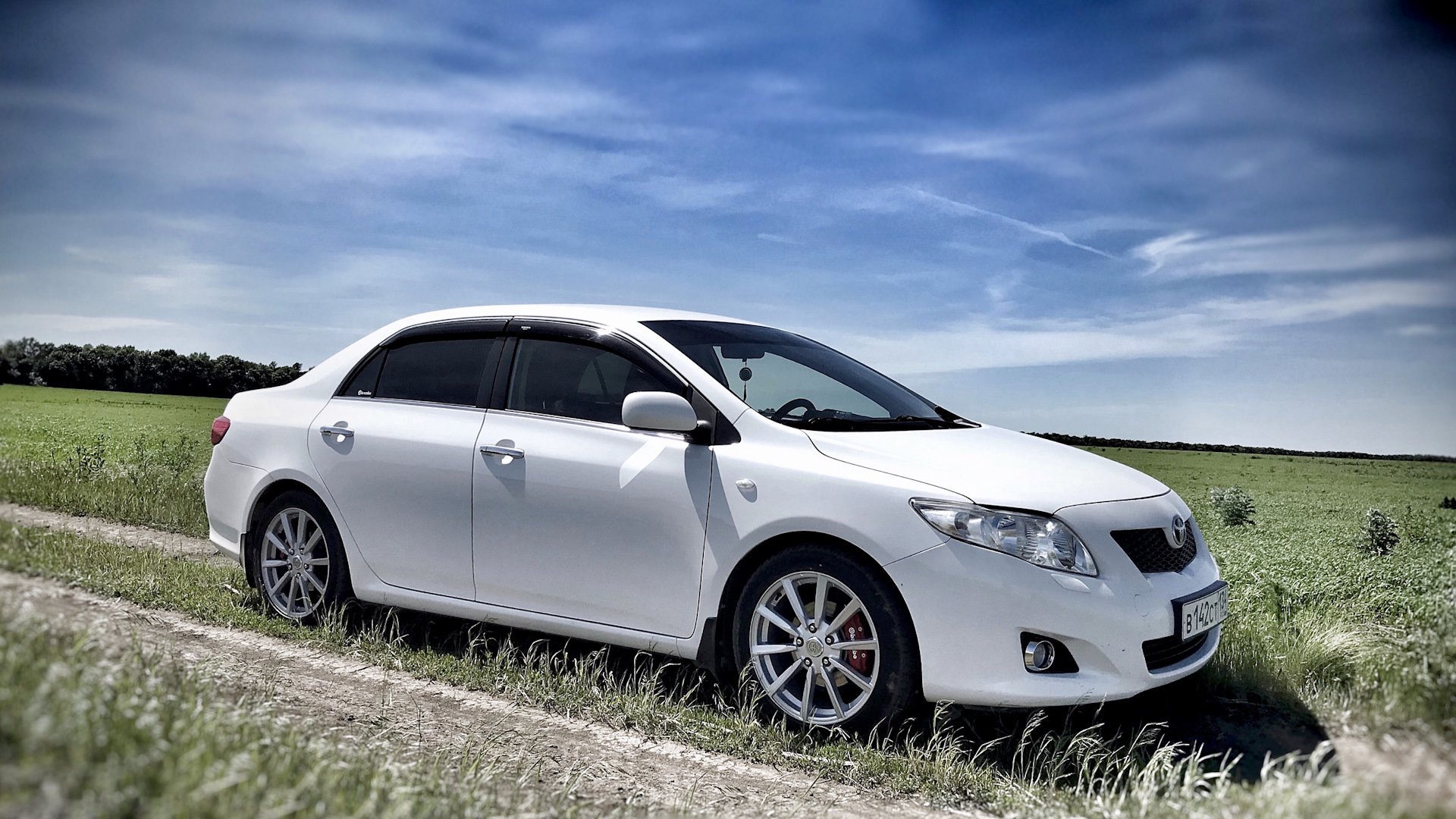 Toyota Corolla (140/150) 1.6 бензиновый 2008 | White Horse на DRIVE2