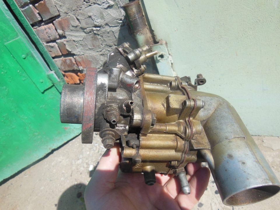 Карбюратор К133 и плита под него. — Самодельный квадрик - КЛОП, 1,6 л ...