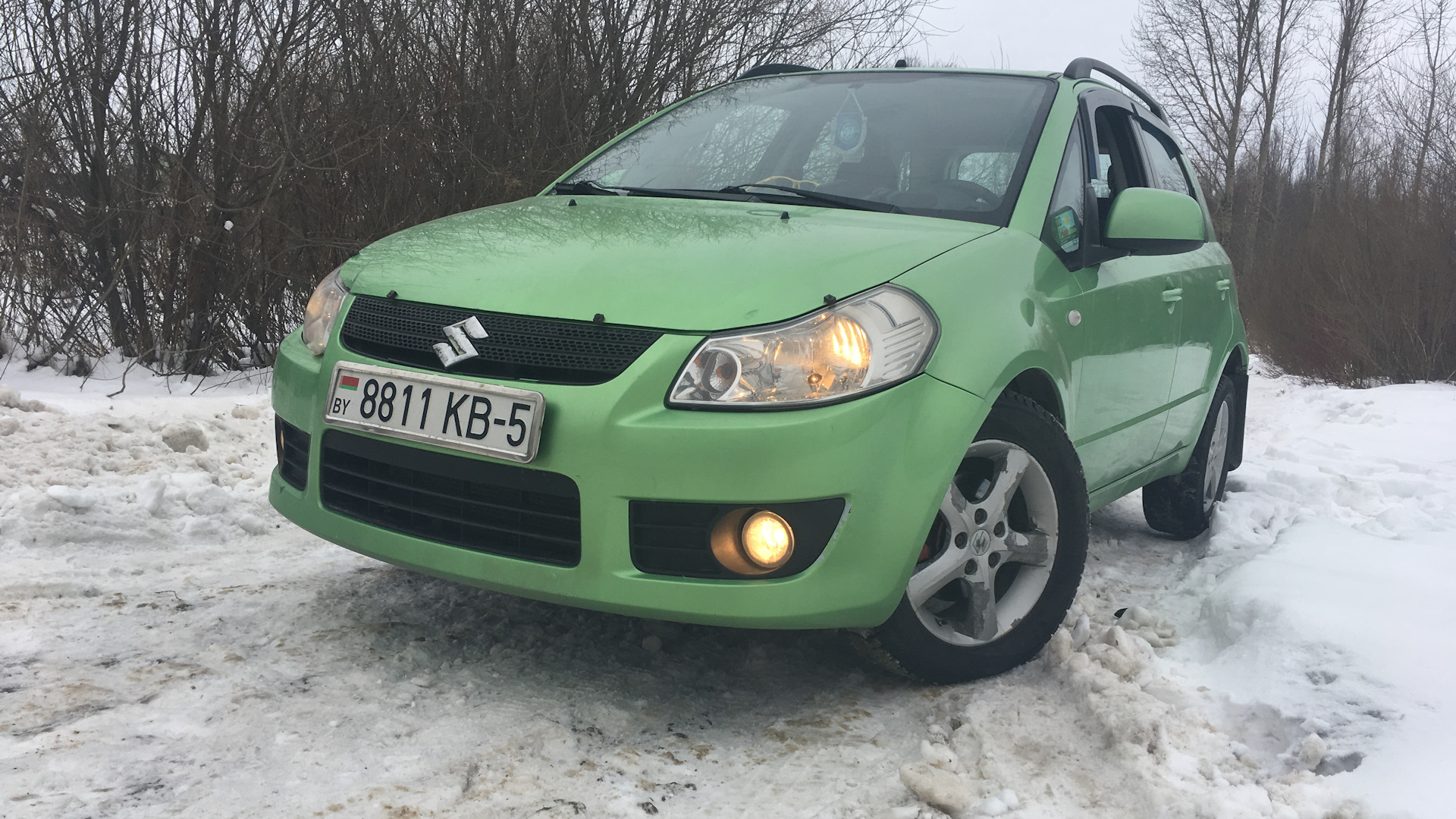 Suzuki SX4 (1G) 1.6 бензиновый 2008 | Зелёная миля на DRIVE2