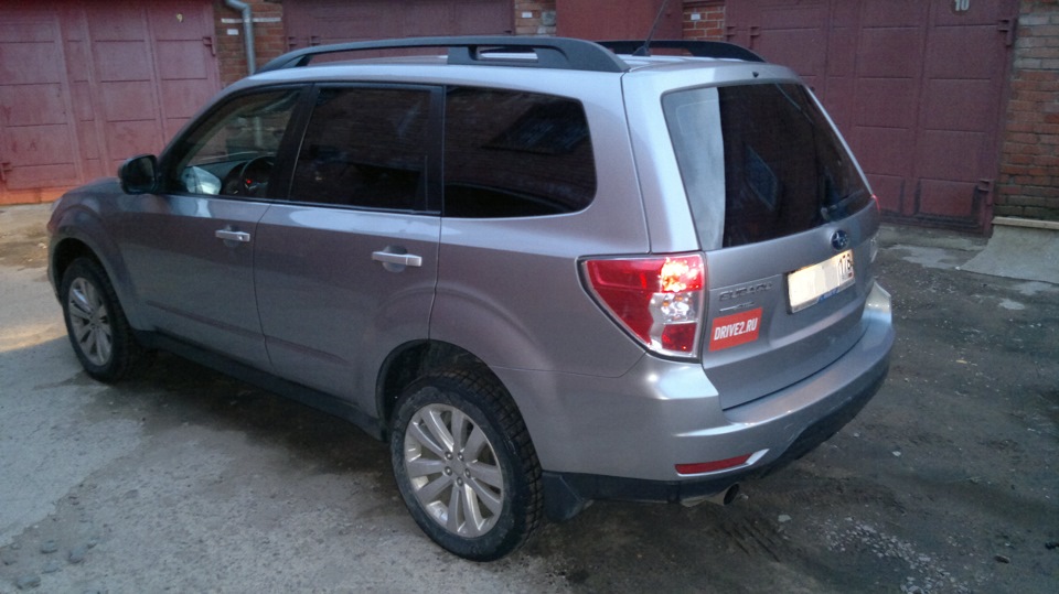 Затонировался! =) — Subaru Forester (SH), 2 л, 2011 года | стайлинг ...