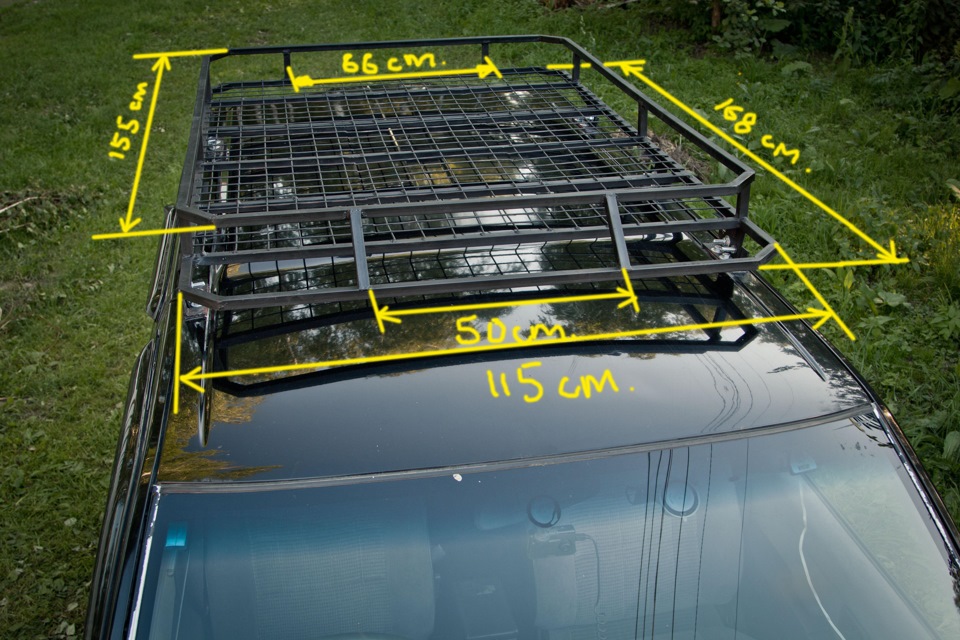 Багажник на крышу ниссан террано своими руками