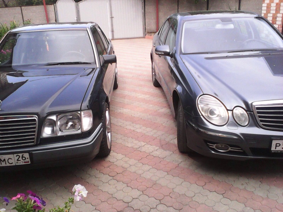 w124 рестайлинг и дорестайлинг