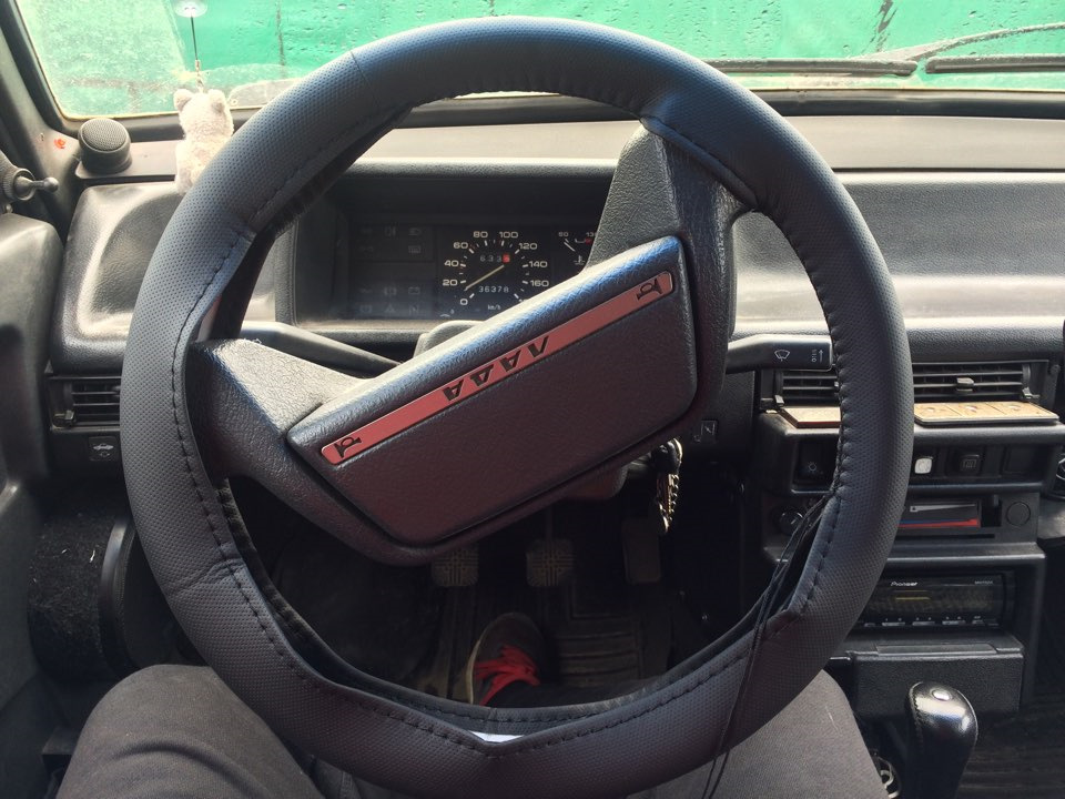 Оплётка руля — Lada 2109, 1,3 л, 1991 года | аксессуары | DRIVE2