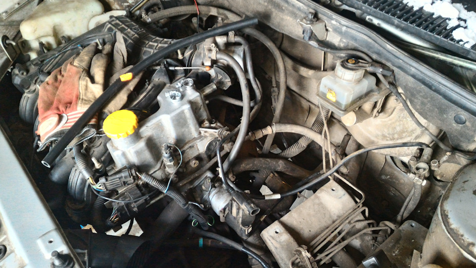 Убрал обогрев дросселя — Lada Калина Спорт, 1,4 л, 2008 года | своими ...