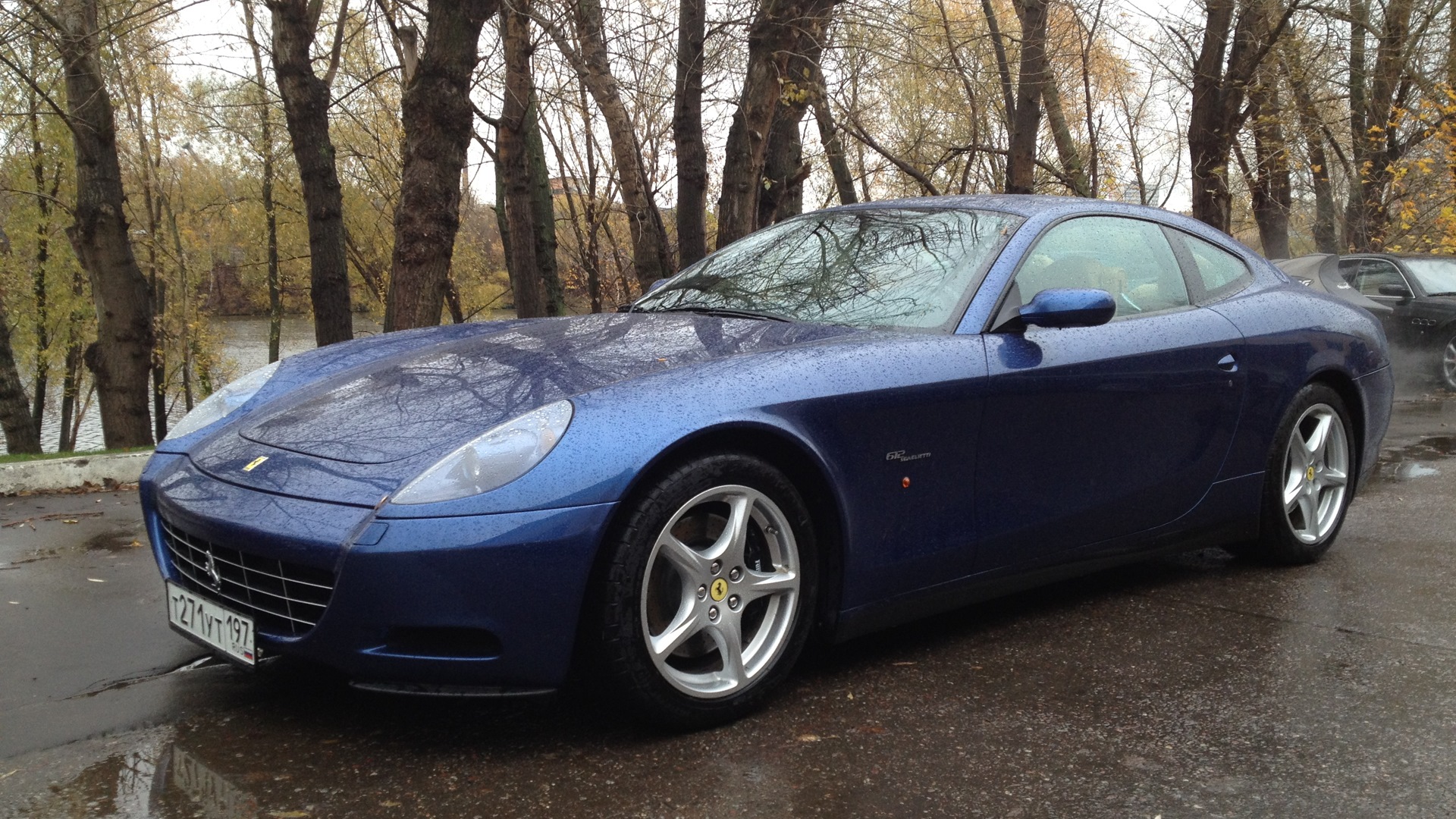 Ferrari 612 Scaglietti РіРѕР»СѓР±РѕР№