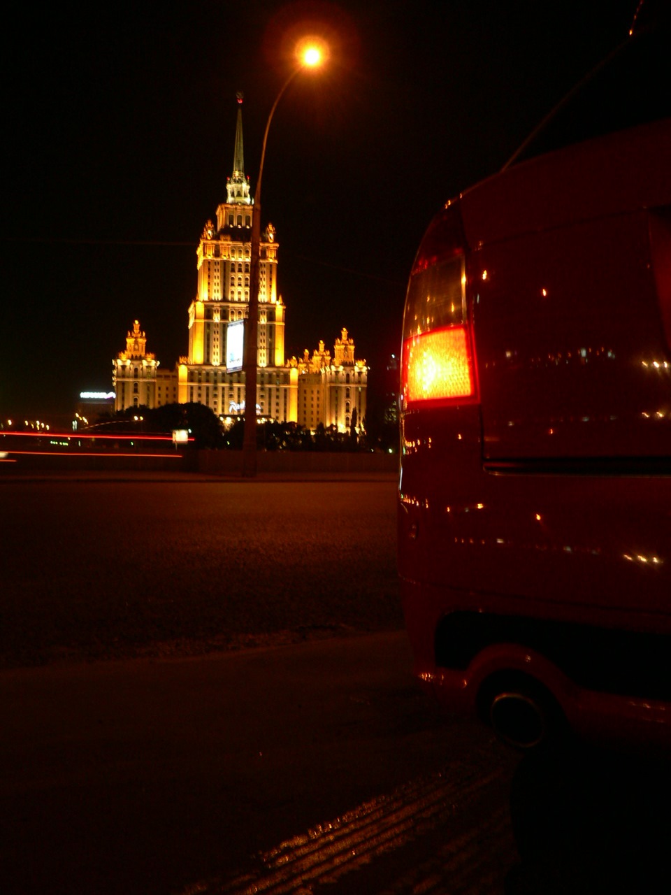 фото ночной москвы из машины сейчас