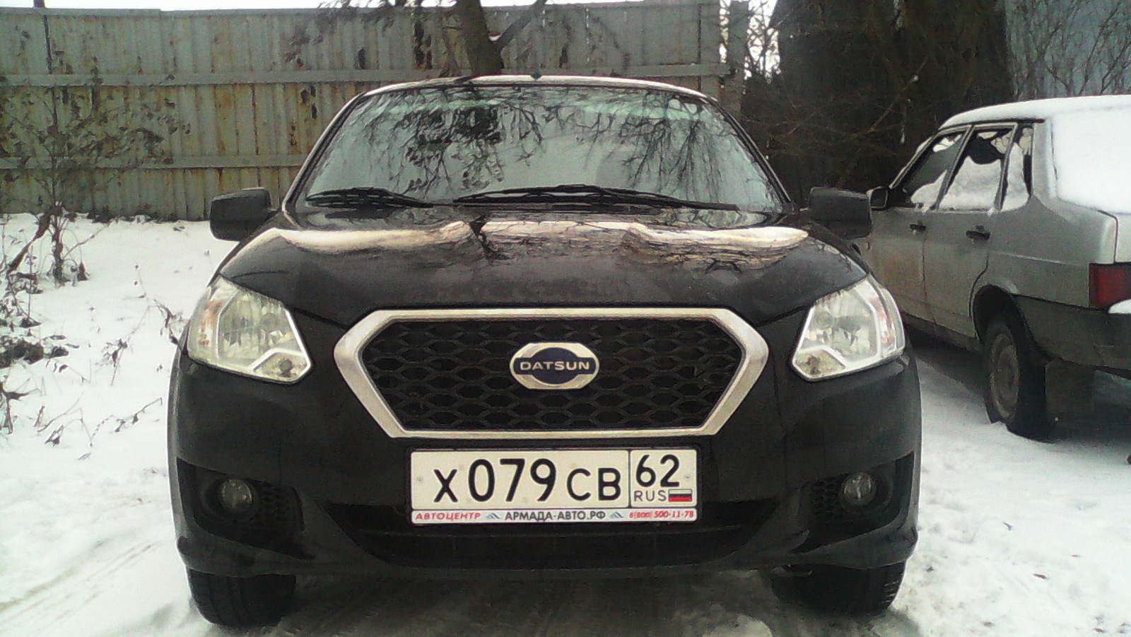 Datsun on-Do 1.6 бензиновый 2014 | ЧЁРНЫЙ на DRIVE2