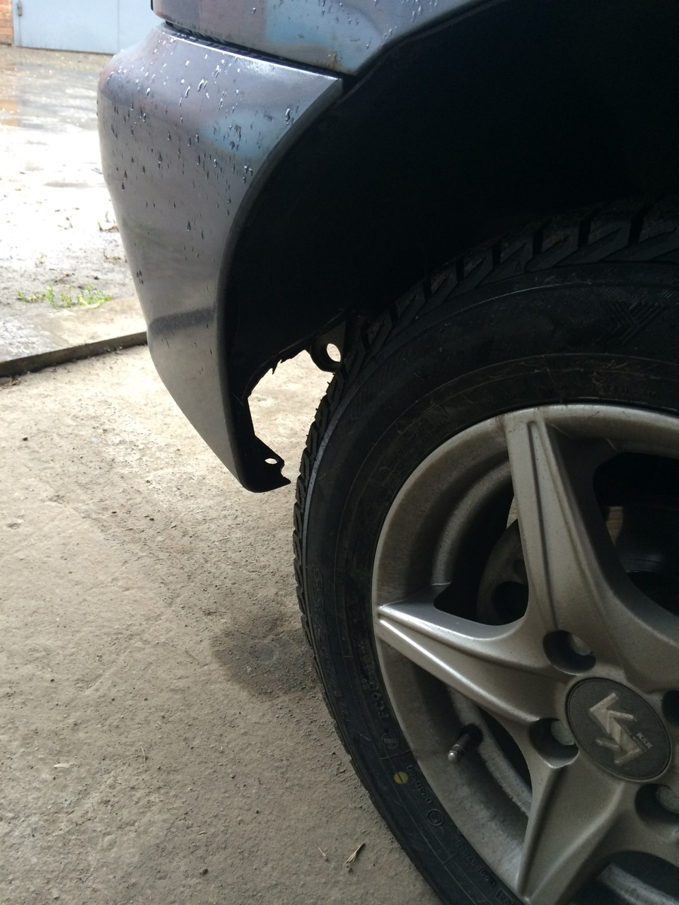 Защита арки колеса. Замена. — Chevrolet Lanos, 1,5 л, 2008 года ...