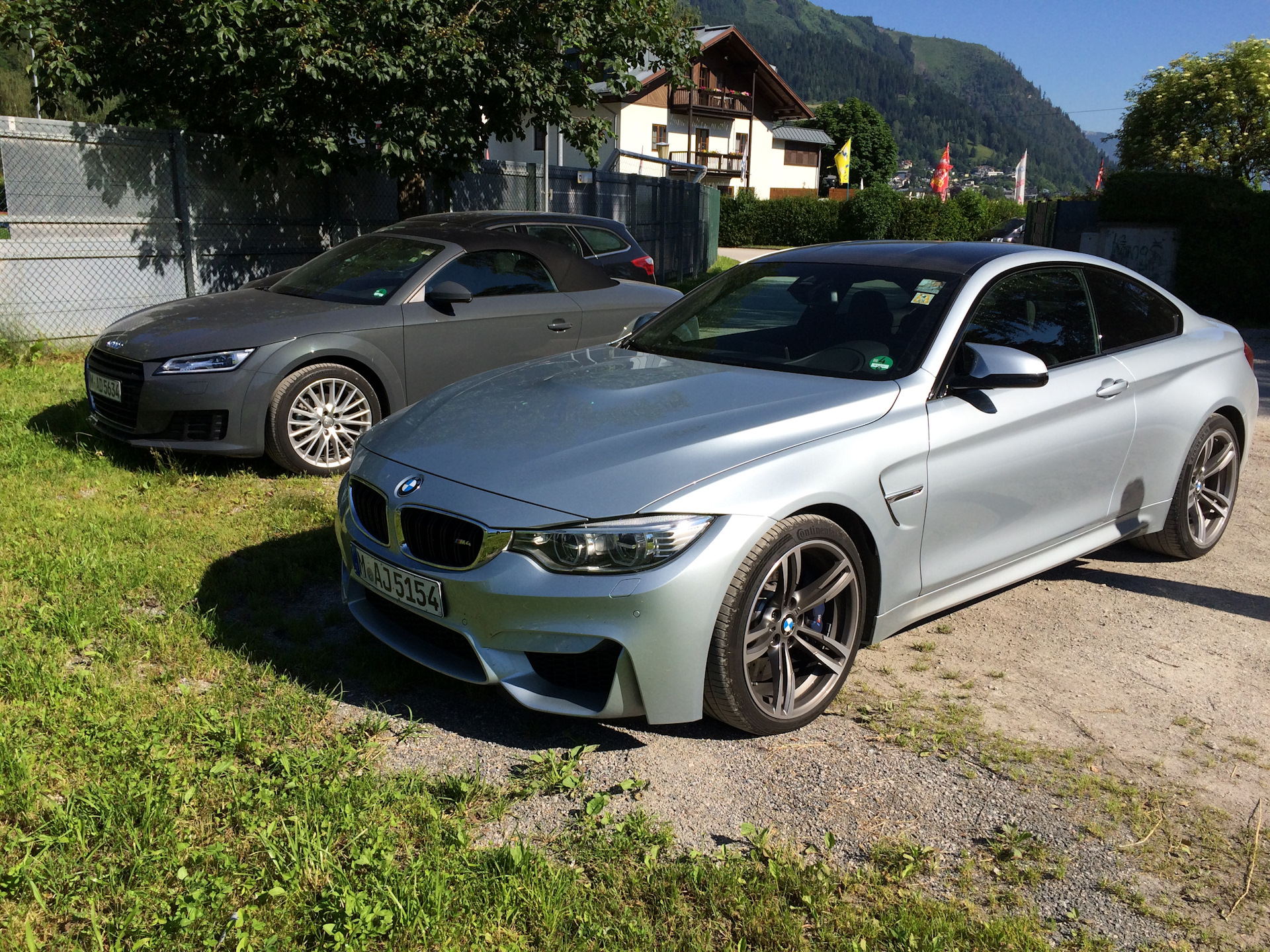 BMW M4 и Audi TT в Альпах (часть 1/2) — «Путешествия» на DRIVE2