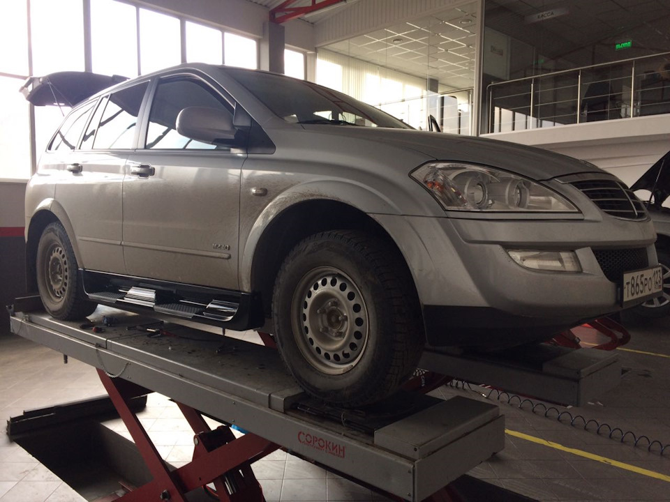 Установка порогов.SsangYong Kyron. — Авторитет на DRIVE2