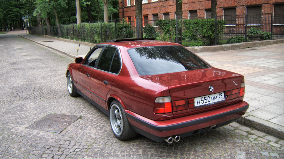 BMW e34 Calypsorot