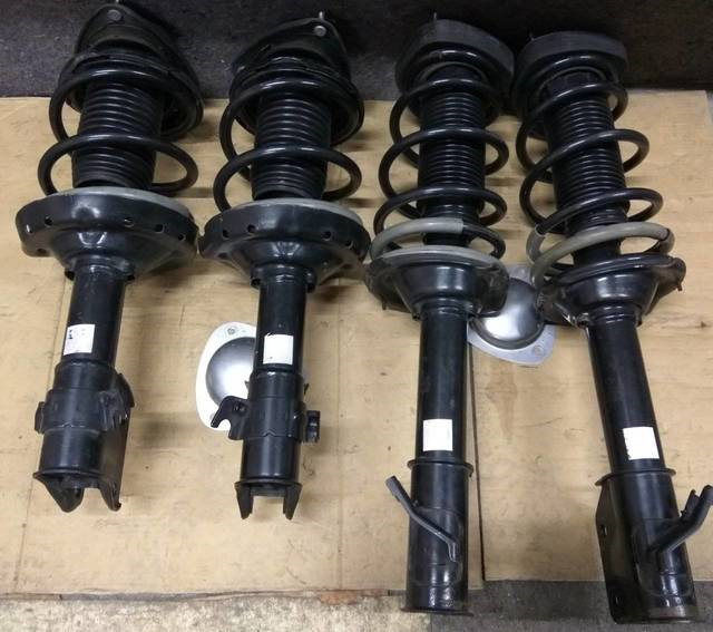 Амортизаторы STI (black) + ребилд рулевой рейки — Subaru Impreza WRX ...