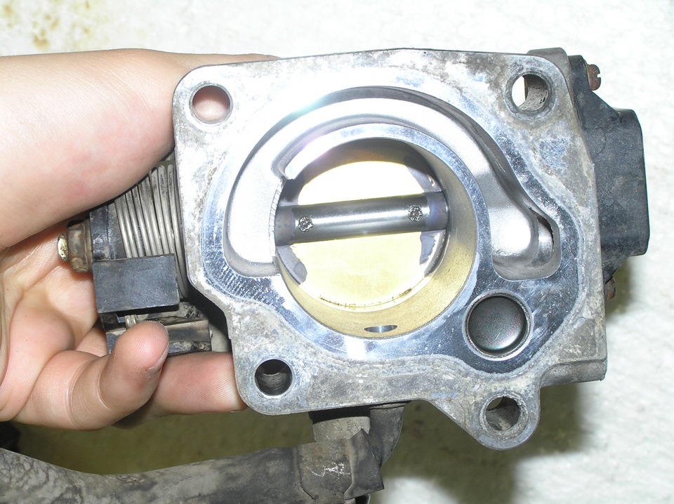 Промывка дроссельного узла с датчиком хх. — Hyundai Accent (2G), 1,5 л ...