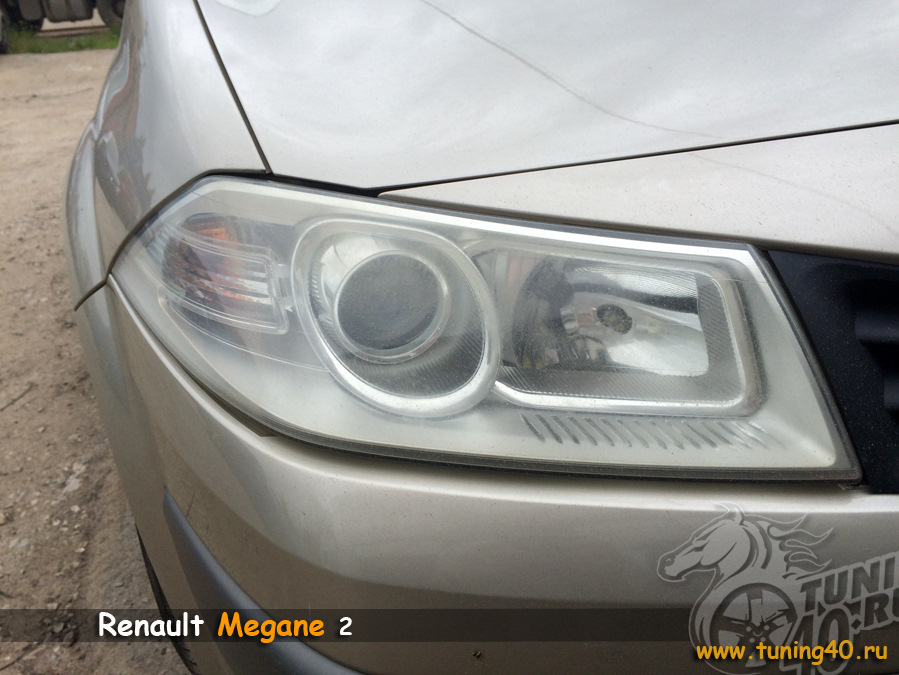 Как заменить линзы на рено меган 2 Renault Megane 2, Замена линз на восстановленные. - Tuning40 на DRIVE2