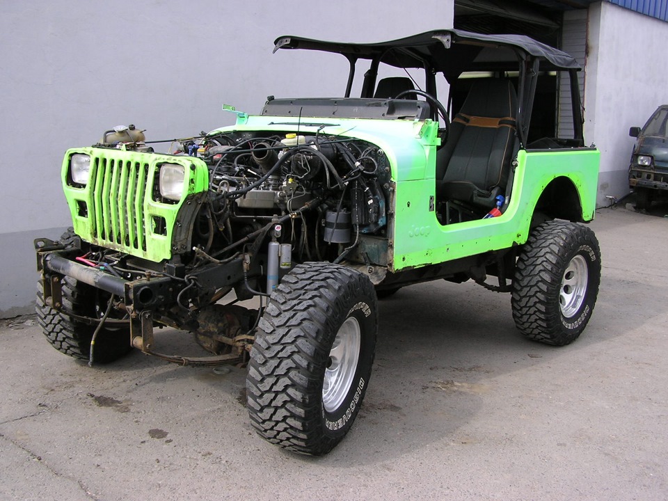 Кислотный Ежик 2 "Денис. М." — Jeep Wrangler (YJ), 4 л, 1995 года просто так DRIVE2