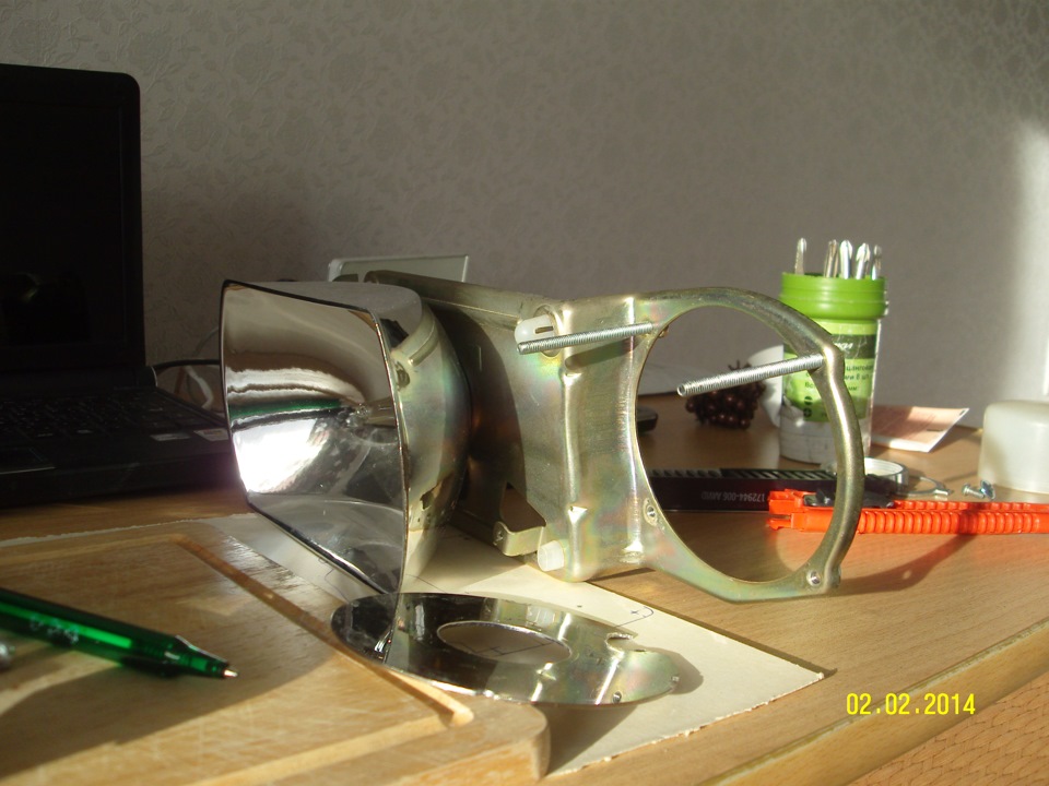 процесс установки линз Galaxy G4 D2S в фару 2110 Киржач — Lada 21104, 1 ...