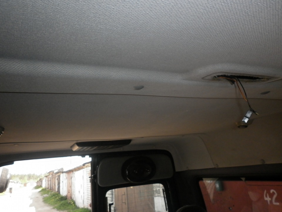 Как снять потолок форд транзит Потолок. - Ford Transit (5G), 2,5 л, 1996 года тюнинг DRIVE2