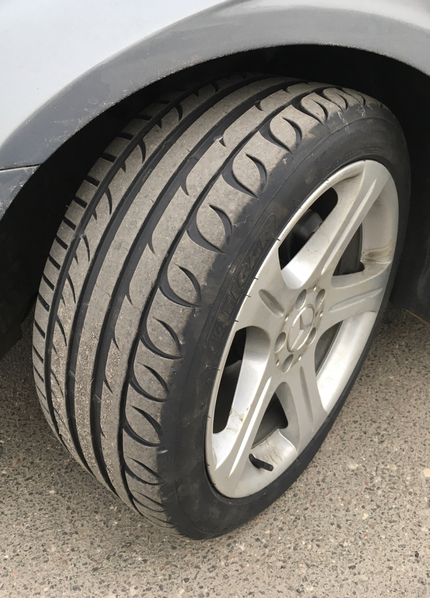 Летняя резина Tigar Ultra High Performance 245/40R18 — Mercedes-Benz ...