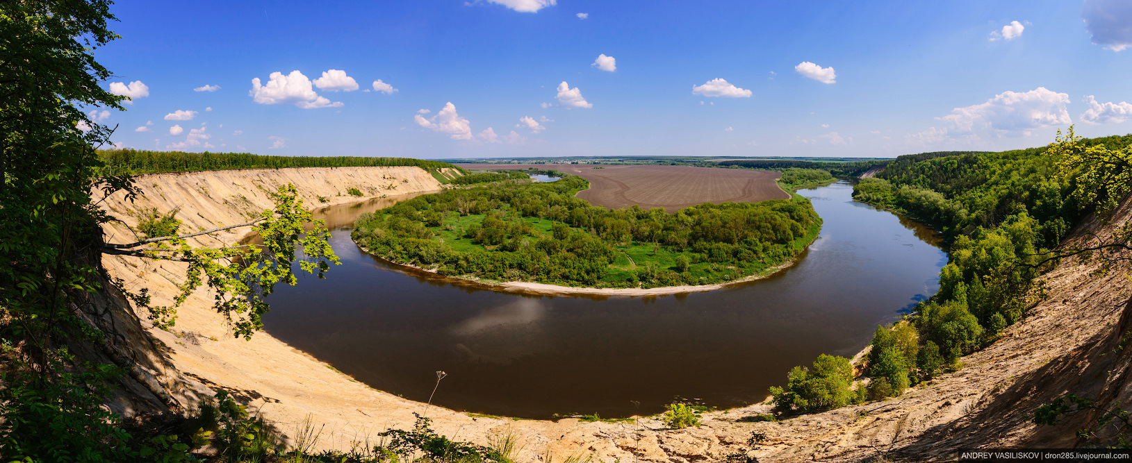 Река в Кривоборье Воронежская область