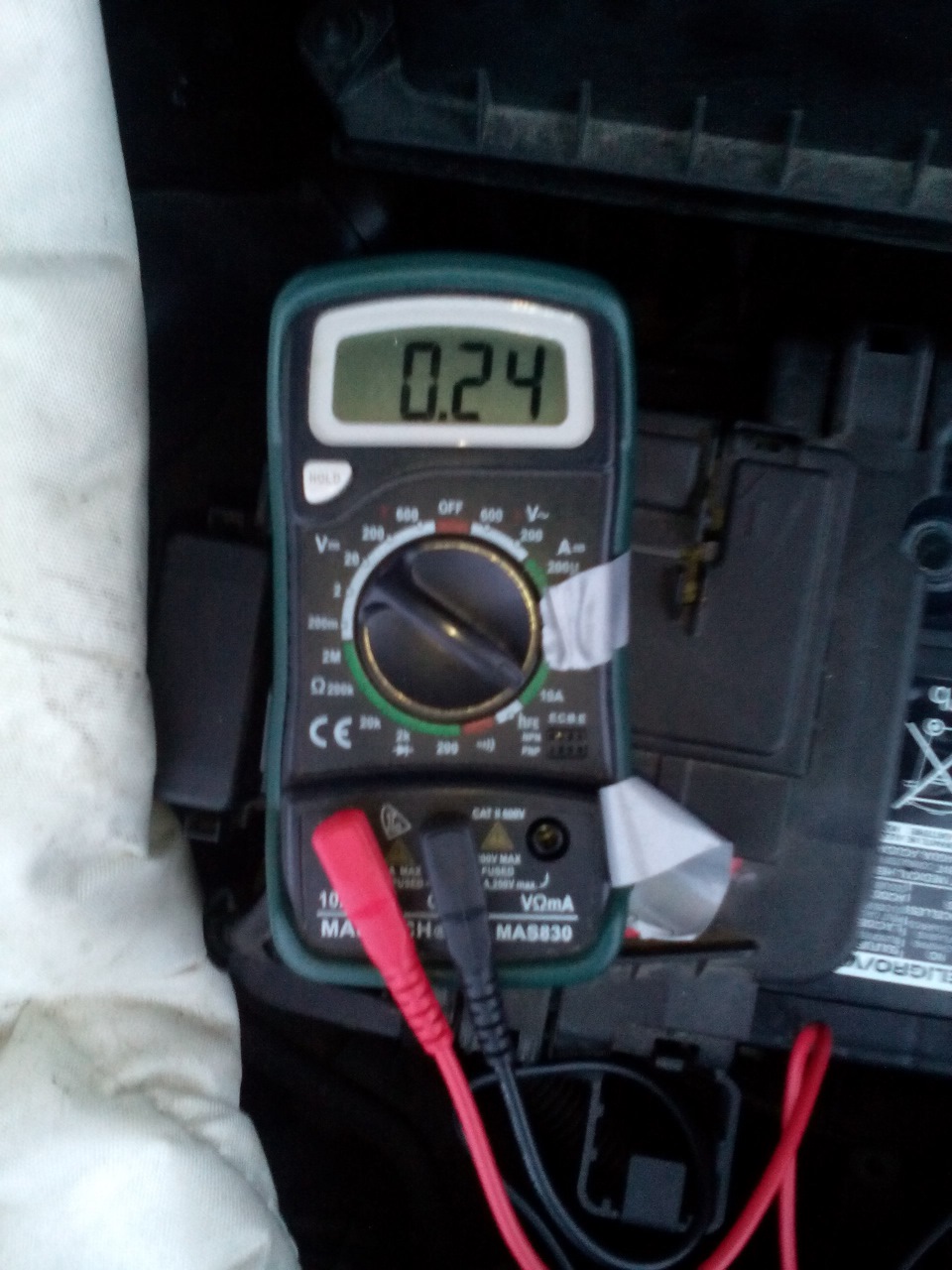 Ток утечки АКБ — Skoda Fabia Mk2, 1,2 л, 2012 года | электроника | DRIVE2