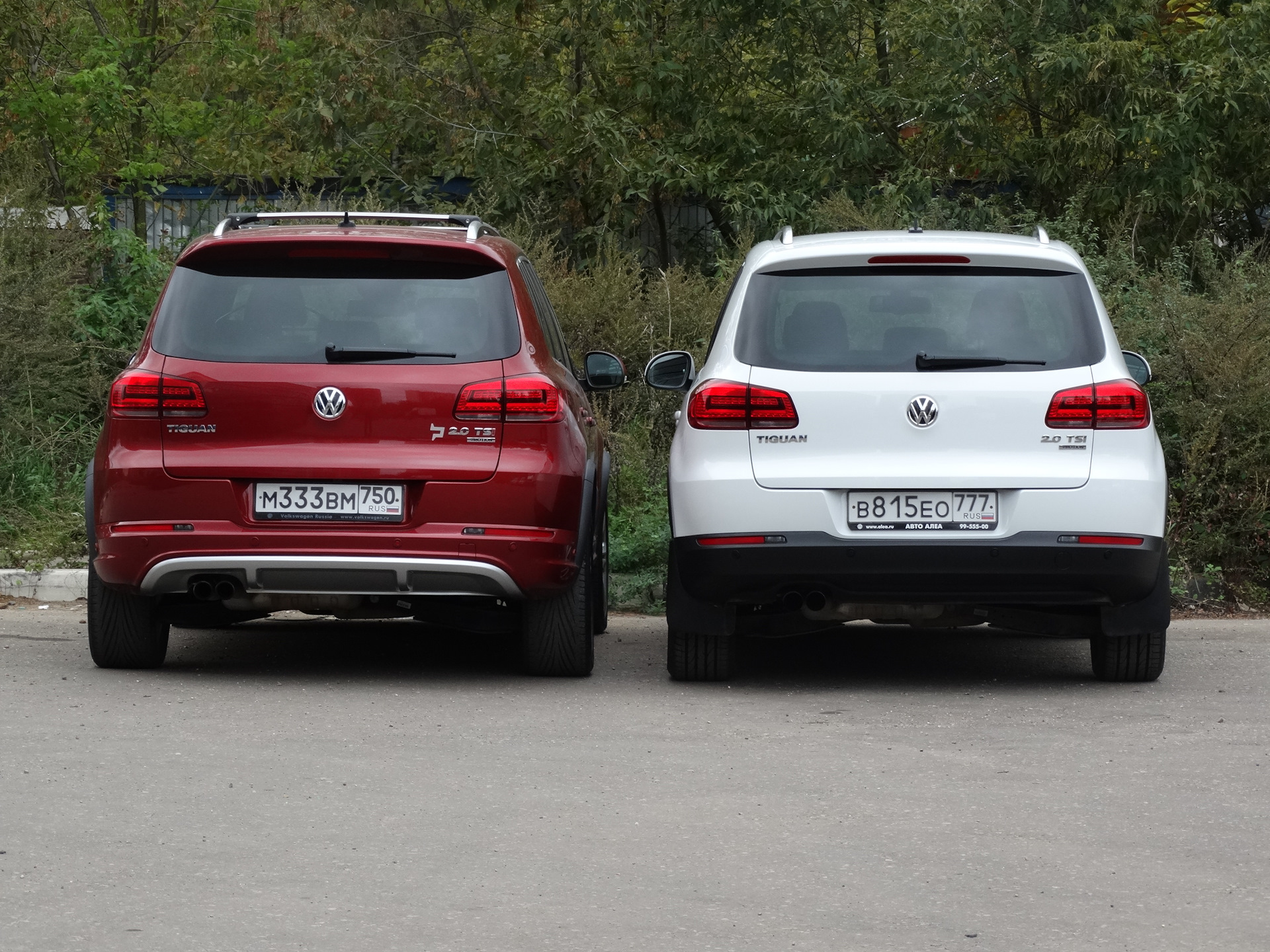 Volkswagen tiguan r line отличия от exclusive