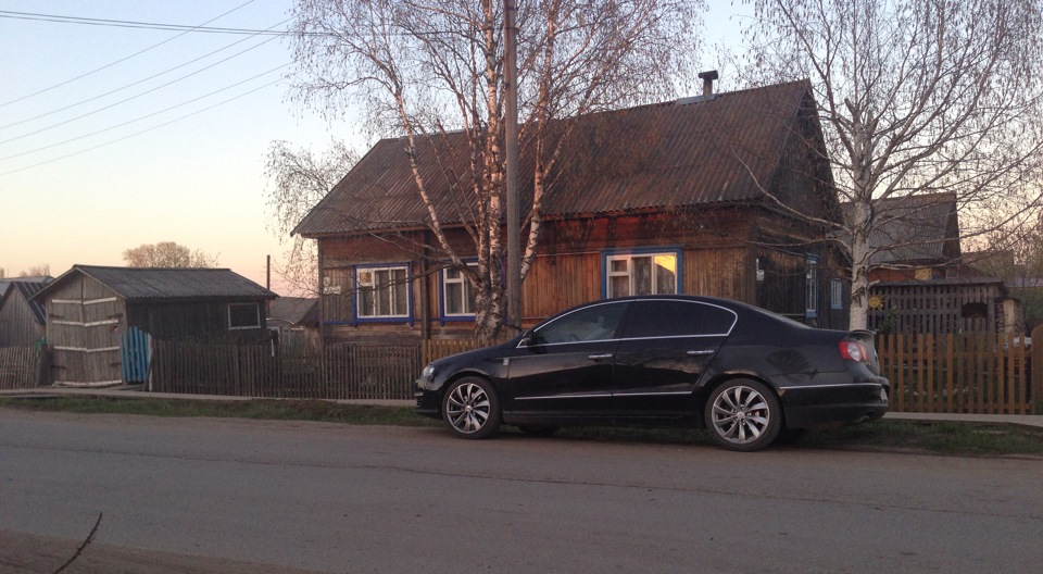 Минус один диск или Сыктывкар-Казань — II — Volkswagen Passat B6, 2 л ...