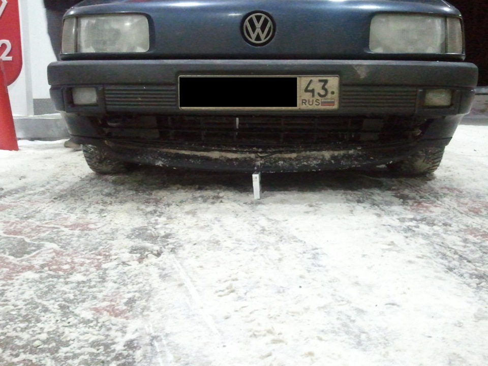 Как вам клиренс? — Volkswagen Passat Variant (B3), 2,8 л., 1991 года ...