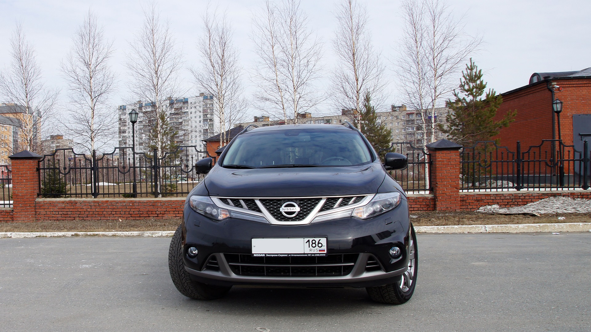 Nissan Murano II 3.5 бензиновый 2013 | Черный на черном на DRIVE2