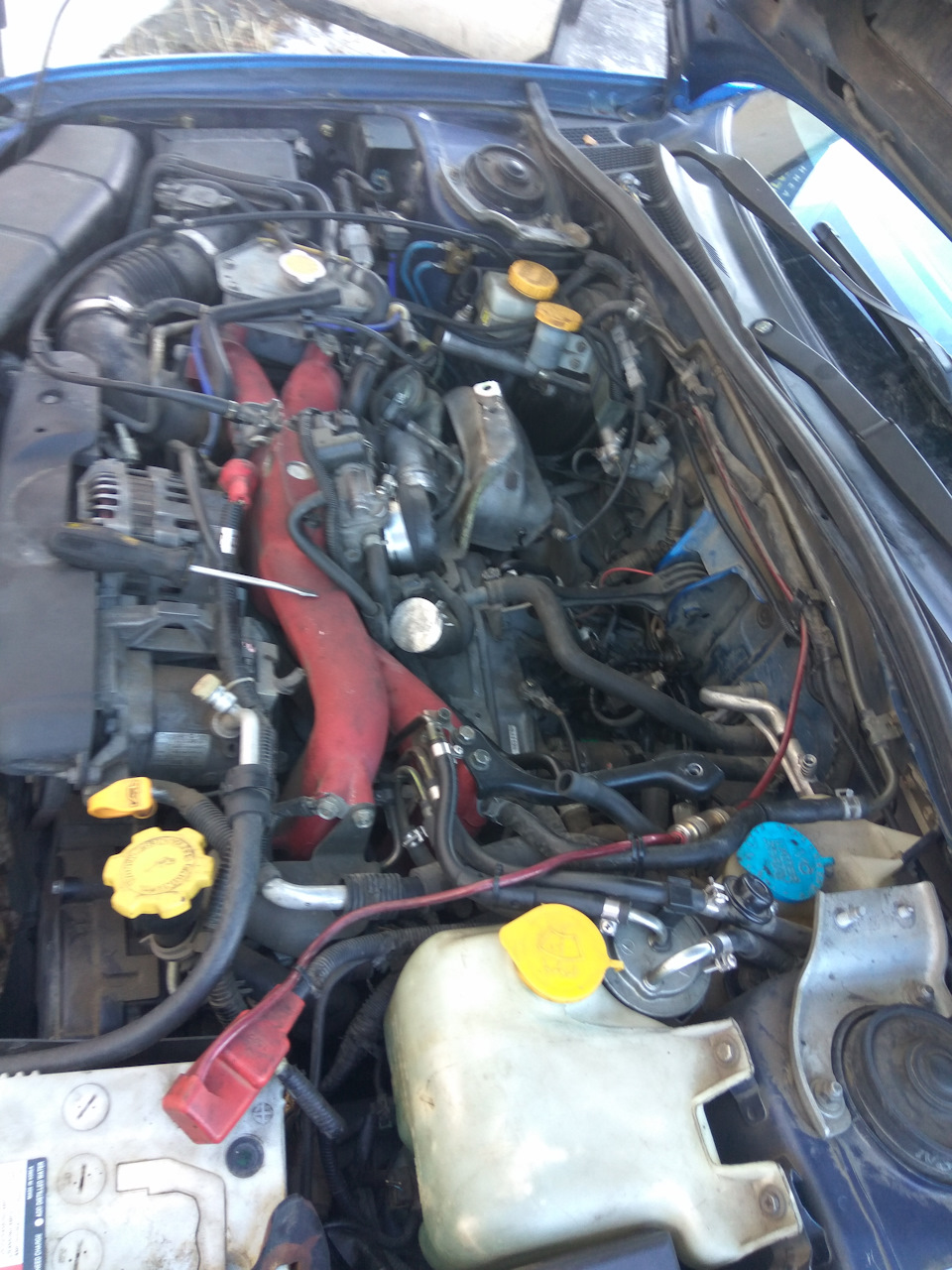 Когда внезапно залипает сцепление. — Subaru Impreza WRX STI (GD), 2 л ...