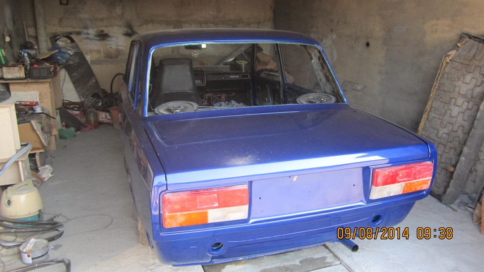 наконецто покрасил — Lada 2107, 1,5 л, 2001 года | своими руками | DRIVE2