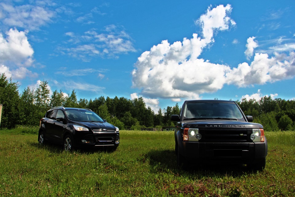 Куга 2 — Land Rover Discovery III, 2,7 л, 2005 года | фотография | DRIVE2