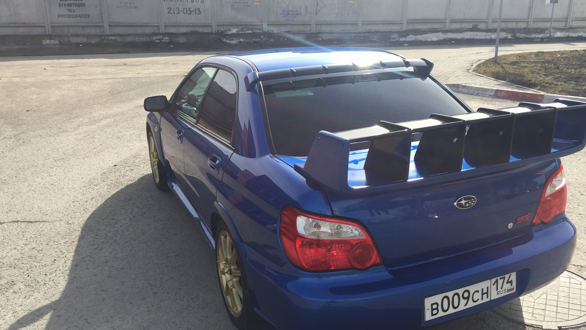 Subaru Impreza WRX STI (GD) 2.5 бензиновый 2007 | Лиза Лиса на DRIVE2