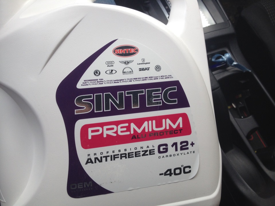 Антифриз sintec premium g12