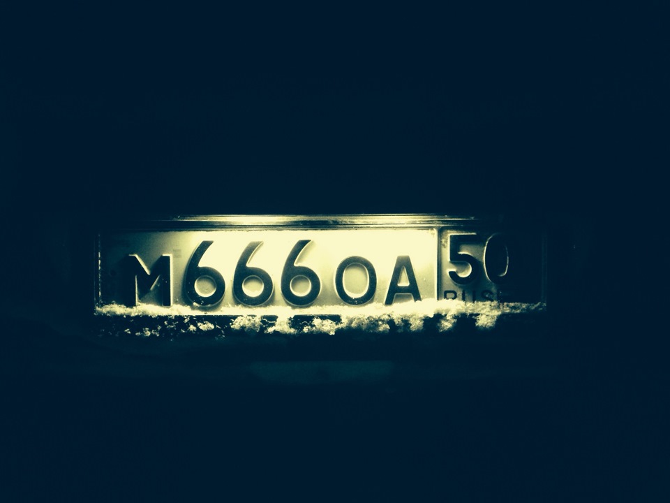 Диодизация — подсветка номера — Infiniti G35 (V36), 3,5 л, 2007 года ...