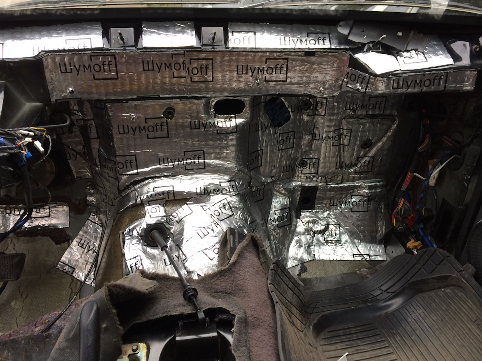 вибра наклеена — Jeep Grand Cherokee (ZJ)