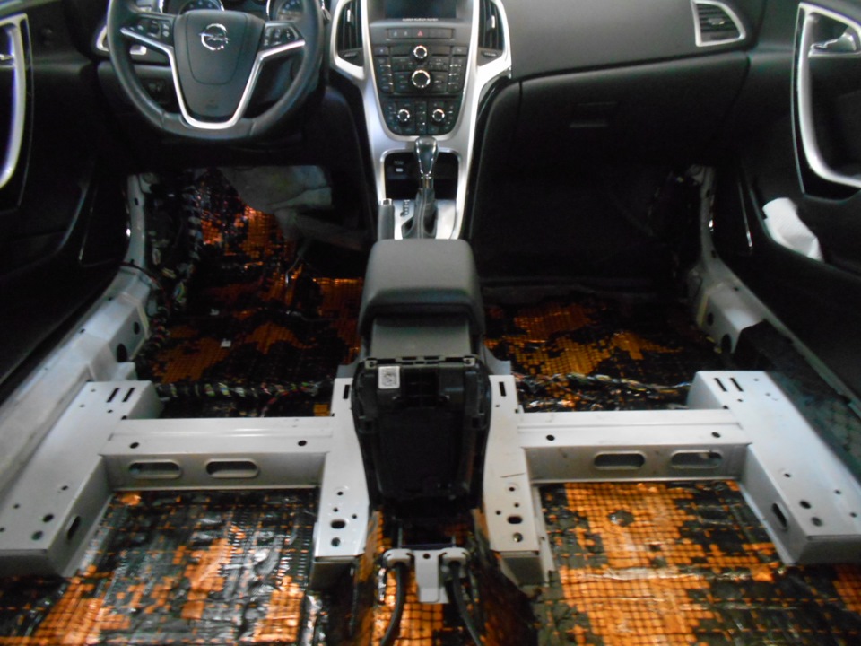 Opel Astra шумоизоляция "Olimp" (авто № 6) — mos-olimp на DRIVE2