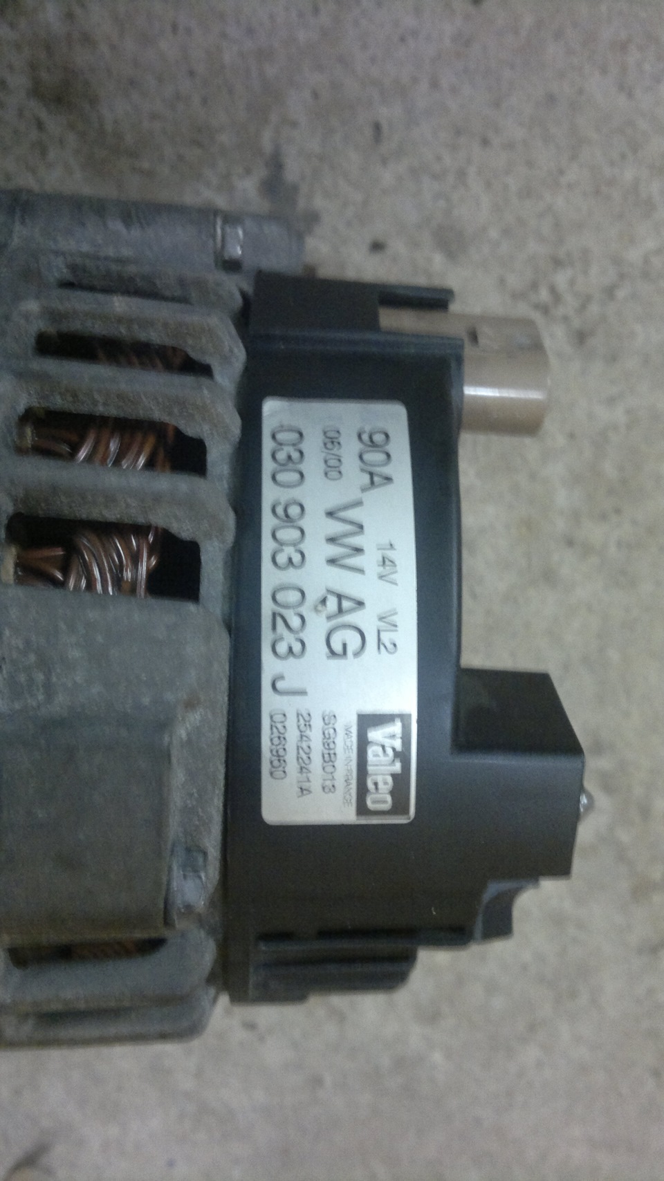 замена вспомогательного ремня и ТО генератора — Volkswagen Golf Mk4, 2 ...