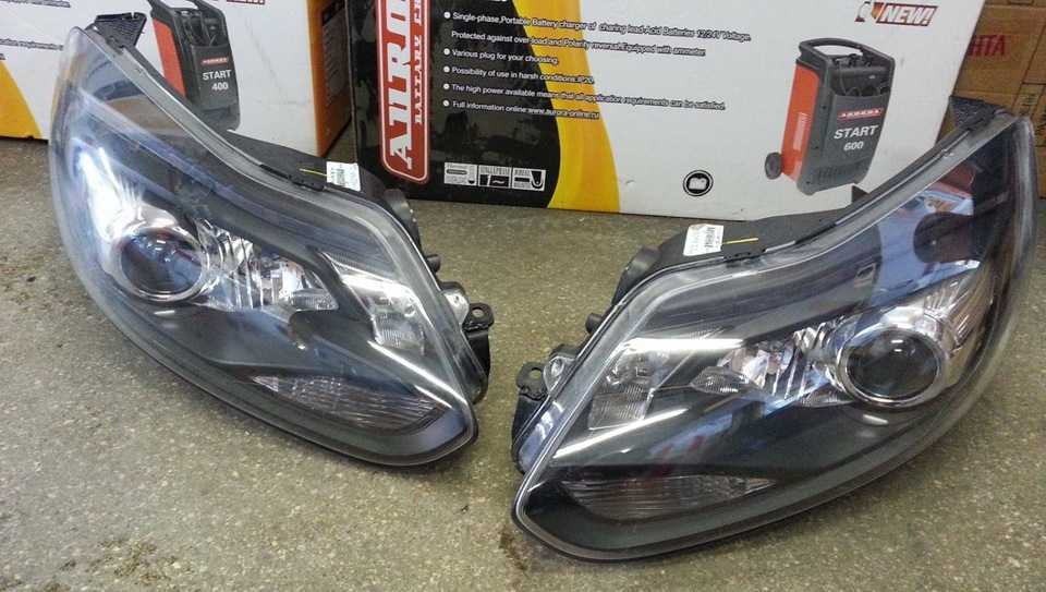 Чёрные биксеноновые фары для FOCUS 3 (как на ST) — Сообщество «Ford ...